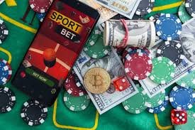 Antarmuka aplikasi mobile bandit4 menampilkan permainan slot dan pasar olahraga